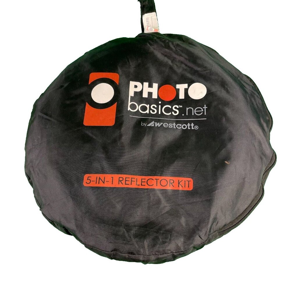 Photo Basics Net by Westcott 40" 5-in-1 Collapsible Reflector Kit Photo Backdrop